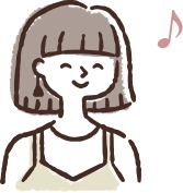 女性のイラスト